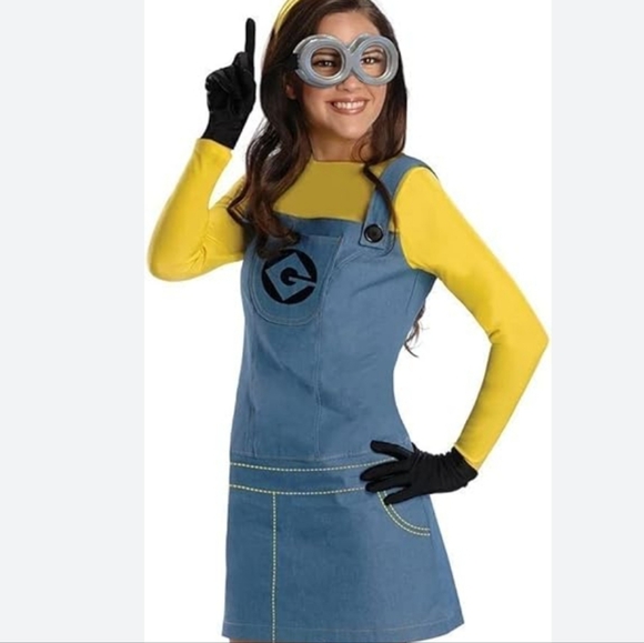 Rubies Women's Minions Mini Dress/ Costume - Picture 4 of 10
